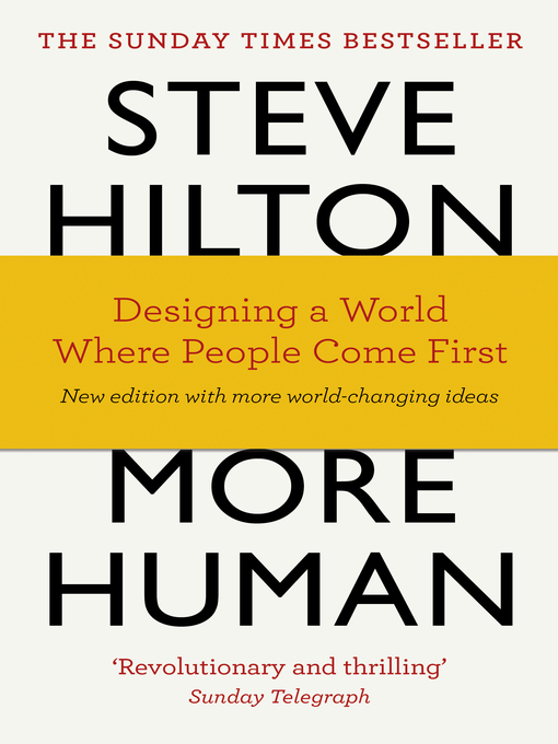 Title details for More Human by Steve Hilton - Wait list
